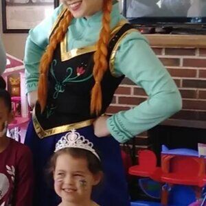 Anna Frozen Cosplay Costume